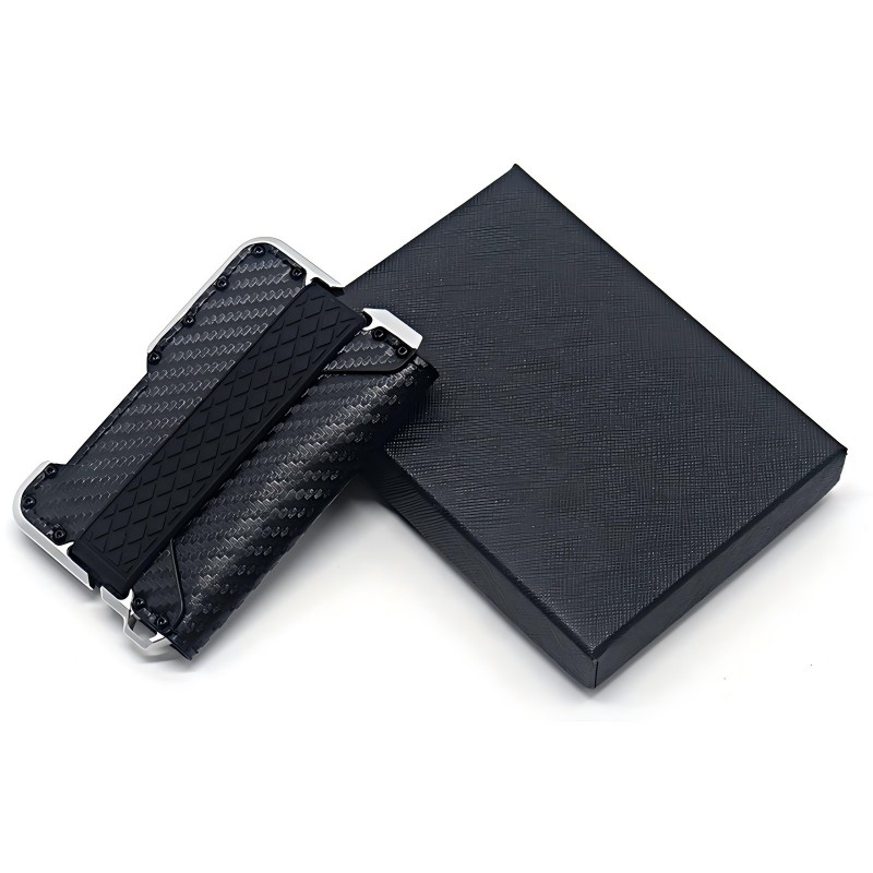 Carbon Fiber Leather Wallet 