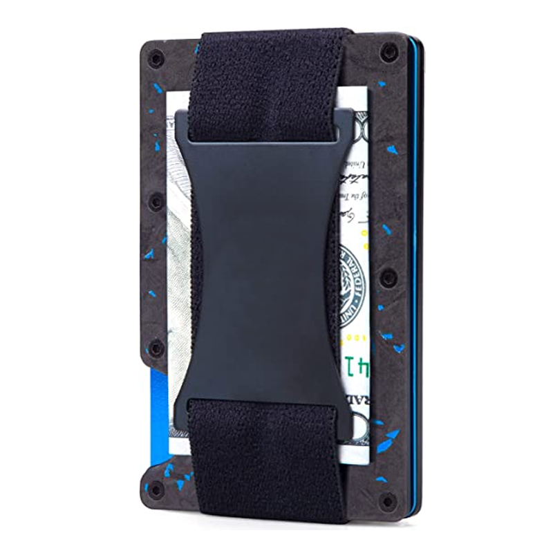 RFID Forged Carbon Pattern Cardholder 