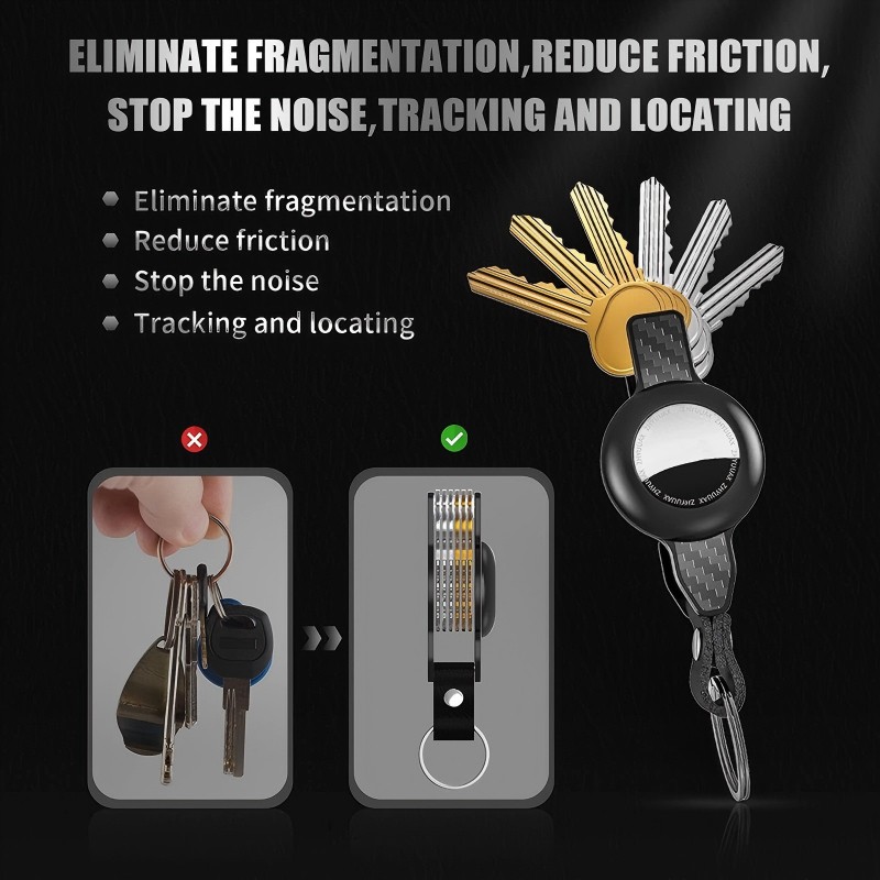 T3 AirTag Keychain 