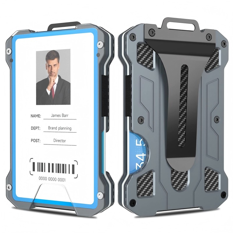 RFID ID Card Badge Wallet