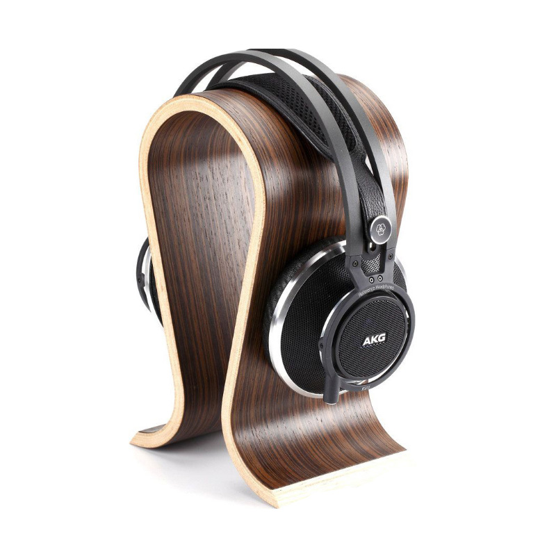 Wooden Headphone Stand 