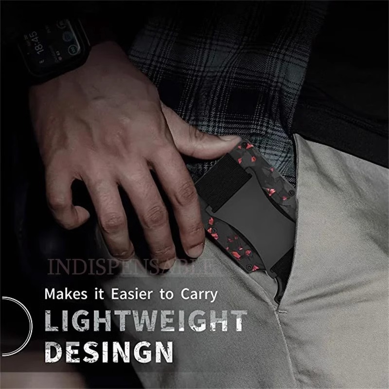 RFID Forged Carbon Pattern Cardholder 