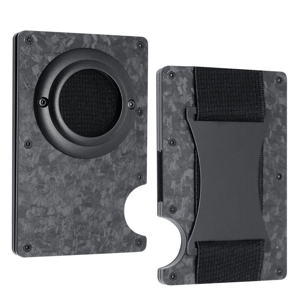 RFID Forged Carbon Pattern Cardholder 