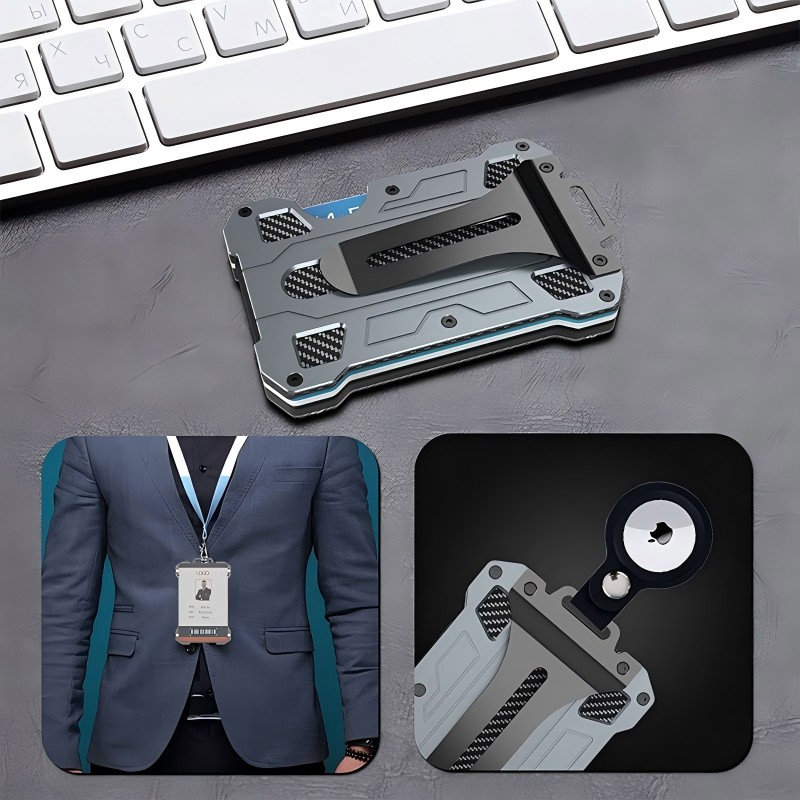 RFID ID Card Badge Wallet 
