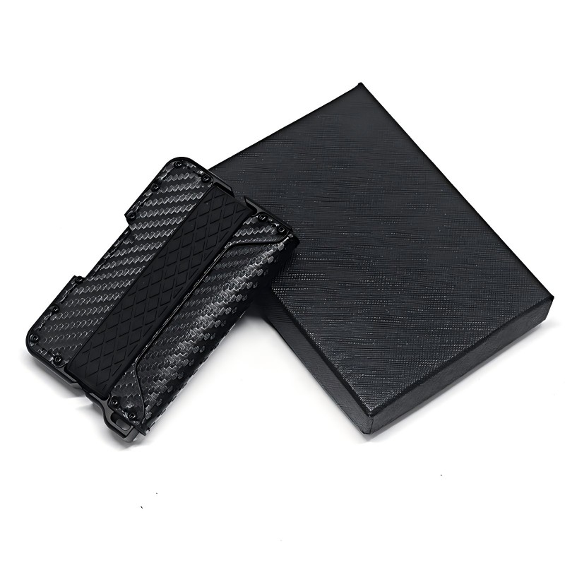Carbon Fiber Leather Wallet 