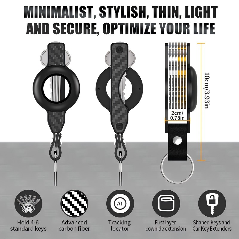 T3 AirTag Keychain 