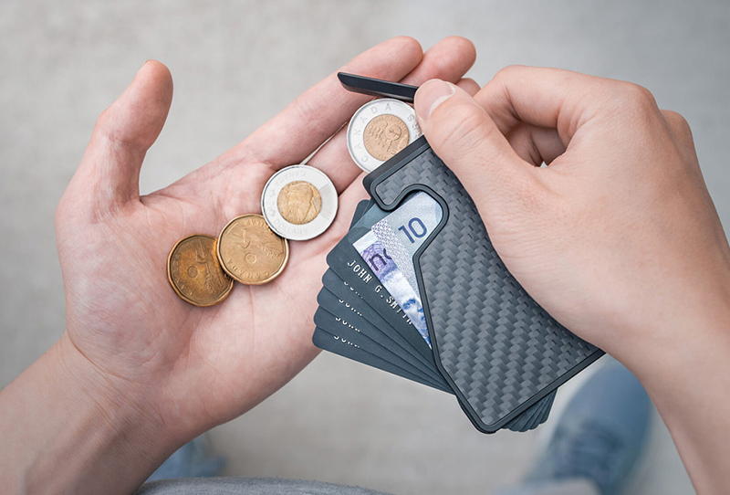 Business travel standard! Automatic  Pop-up Magnetic wallet is coming for you!